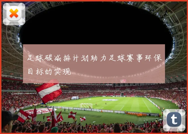 足球碳减排计划助力足球赛事环保目标的实现